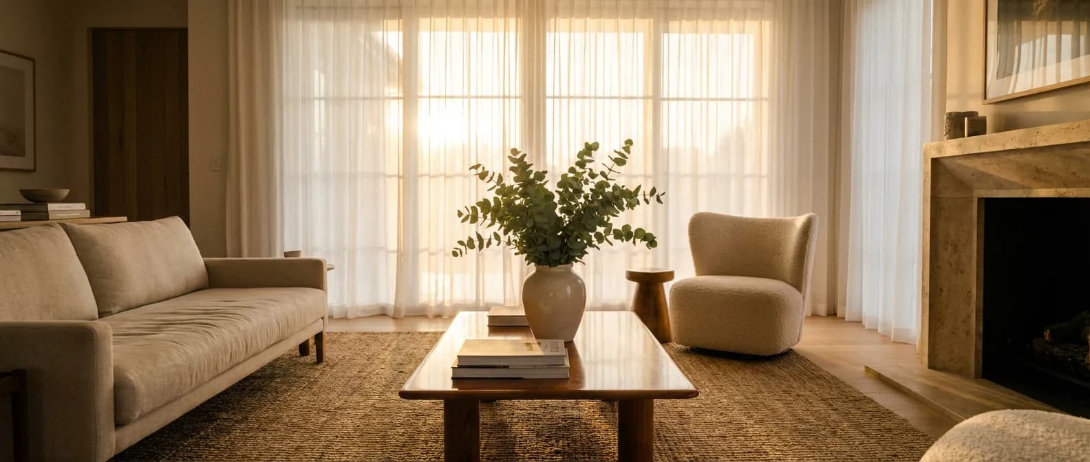 Maison élégante prête pour les visites Intérieur de maison lumineux et accueillant pour une vente immobilière réussie