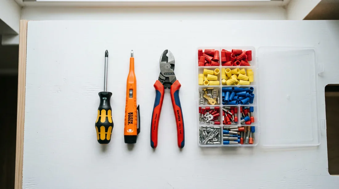 Matériel indispensable pour installer un extracteur d'air Outils nécessaires pour l'installation électrique d'un aérateur