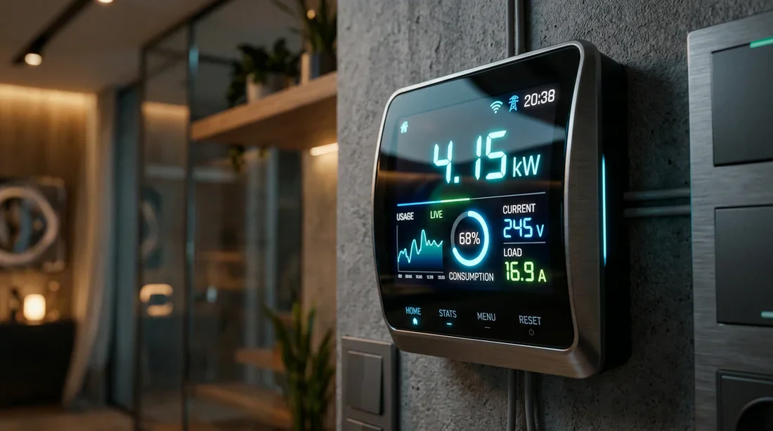 Suivi de la consommation électrique Mesure de la consommation électrique en temps réel