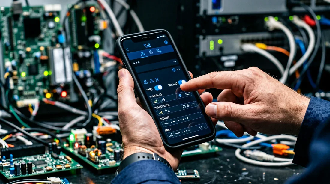 Configuration application mobile onduleur