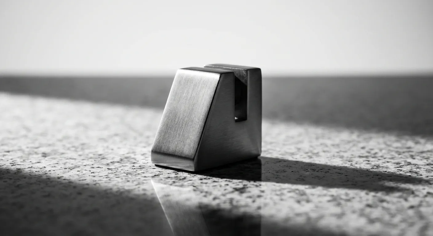 Sabot de portail trop haut : solutions et conseils de pro Sabot de portail en métal noir sur un sol en pierre