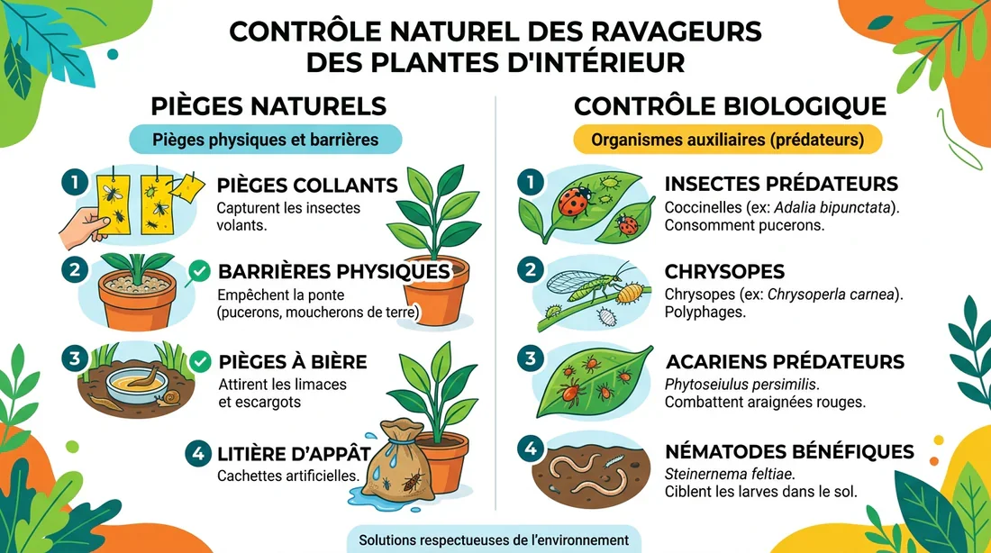 Comment se débarrasser des thrips naturellement Infographie sur les solutions naturelles contre les thrips