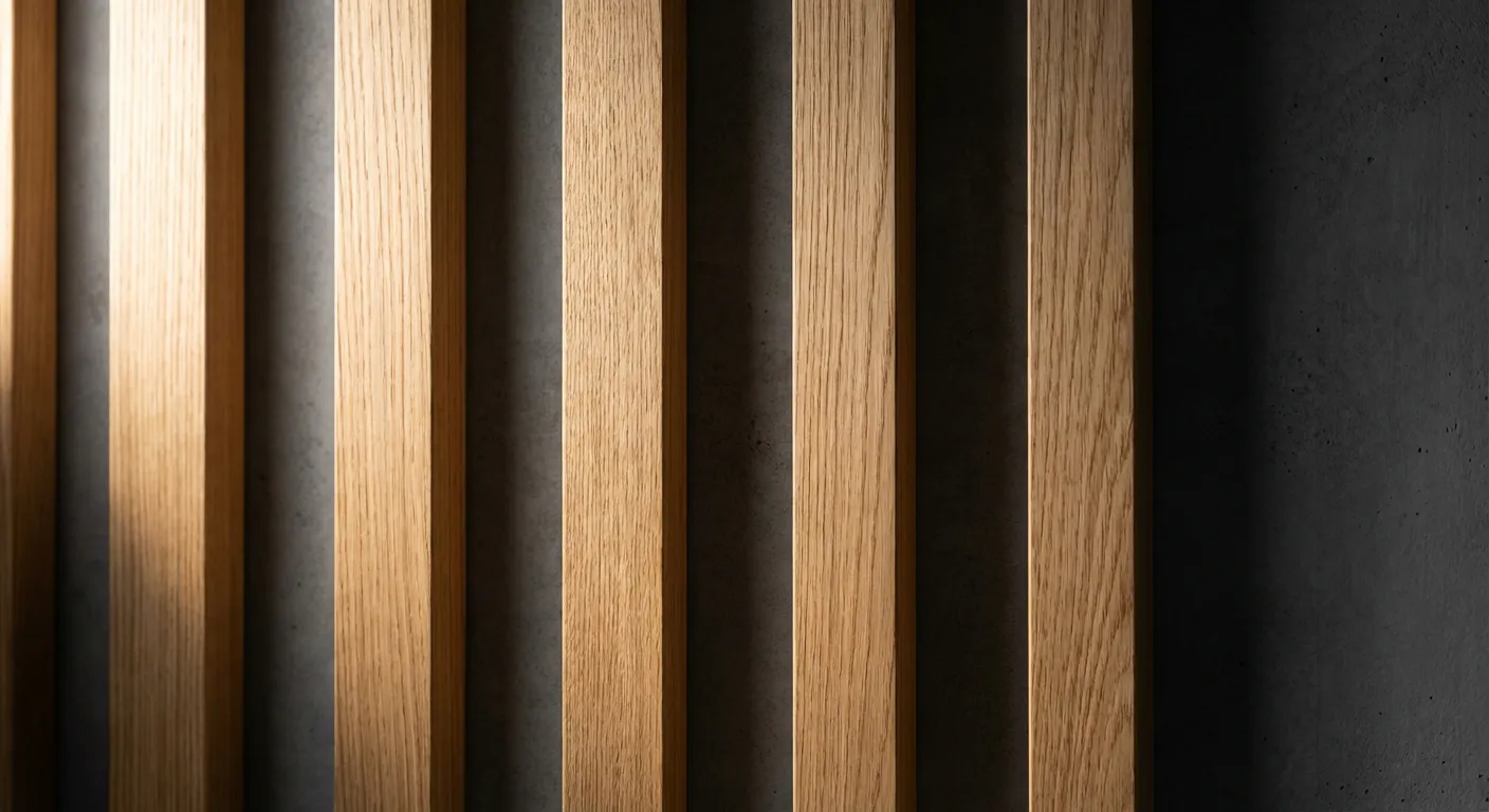 Placo sur tasseau bois : technique de pose et conseils Détail minimaliste de tasseaux bois pour pose de placo